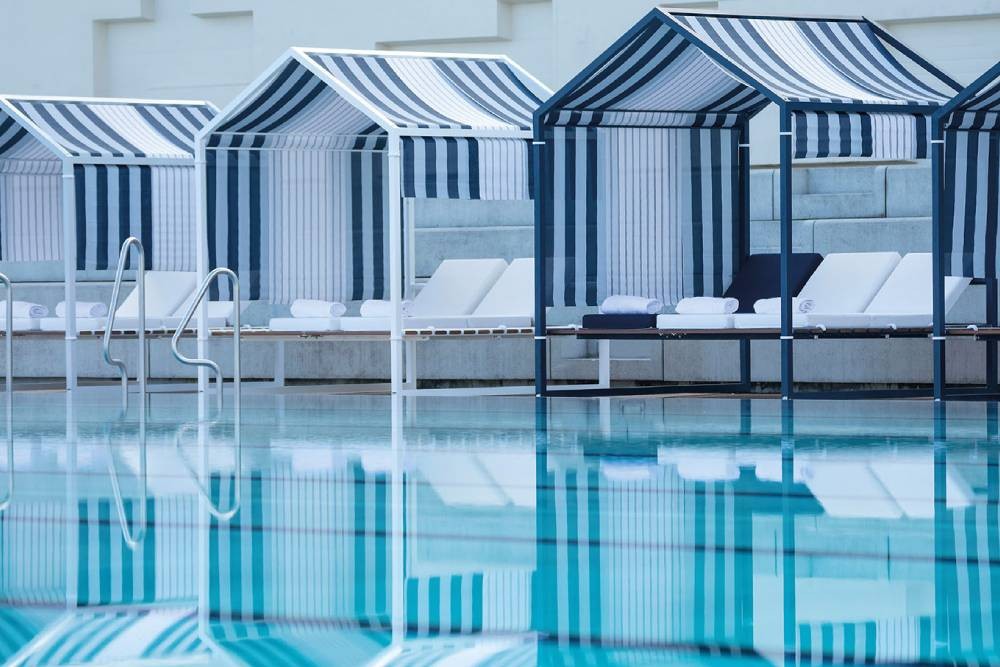 Deauville Nested Cabins from BEACH NESTED CABINS Collection from EGO Paris near Los Angeles, California (CA)